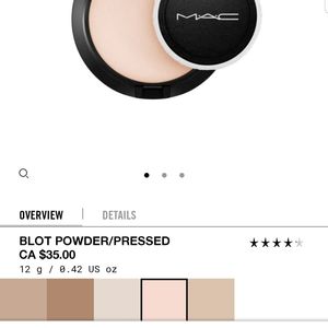 MAC Cosmetics Makeup - FREE - MAC blot powder MAC Cosmetics Makeup - FREE - MAC blot powder